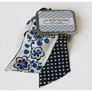 Bandeau Cotton Club Bleu