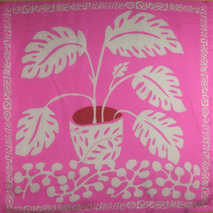 Carré Soie Panama Fuchsia