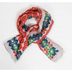 Carré Soie Opera Orange