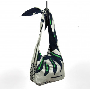 Upcycling Silk Bag Bobby Barbizon Marine