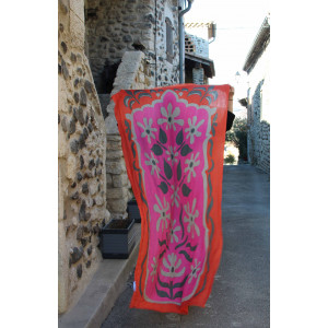 Echarpe XL Kamala Fuchsia