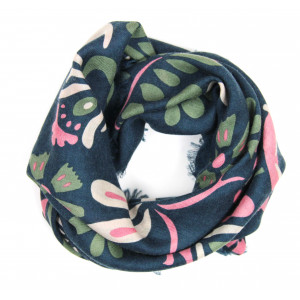 Wool Square Tatiana Marine