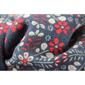 Wool Square Agata Marine