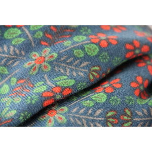 Wool Square Agata Bleu Blue