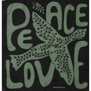 Mini Peace and Love kaki