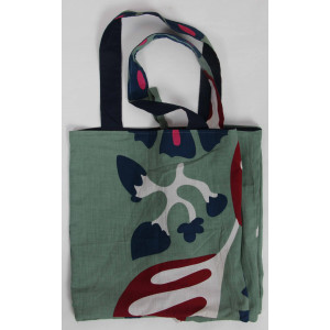 Cabas en Coton Upcycling Equateur Kaki