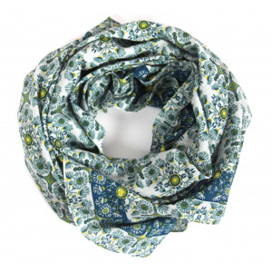 Carré Coton Tanger Jaune Yellow