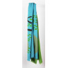 Foulard Coton Bio Cap Breton Vert Green