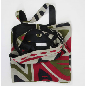 Upcycling Bag Shangha Bordeaux