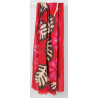 foulard Coton Bio Equateur Rouge