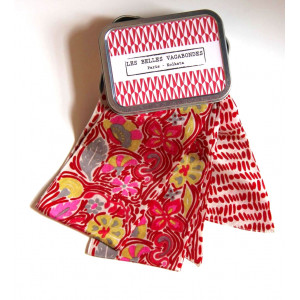 Bandeau Jardin Anglais Burgundy